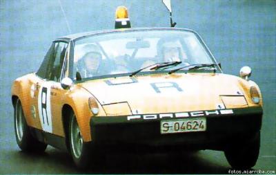 ONS 914-6 GT (SY-7715) in action at the 1971 Nurburgring 1000 km race
