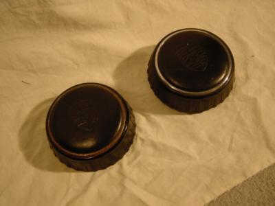Early 911 Leather Horn Button - Photo 1