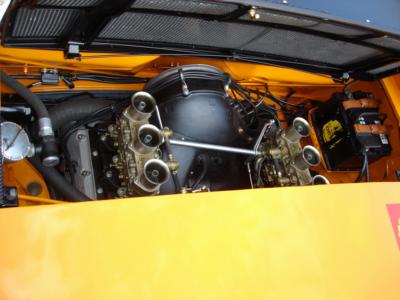 Birds-eye View of the GT engine compartment
