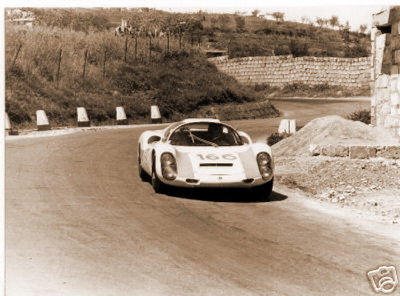 3rd Place Porsche 910 of Elford-Neerspasch, Targa Florio 1967