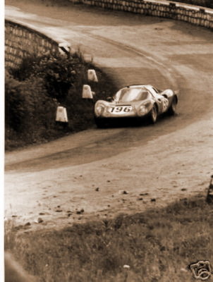Ferrari Dino 206S of Guichet-Baghetti heads for 2nd Place, Targa Florio 1966