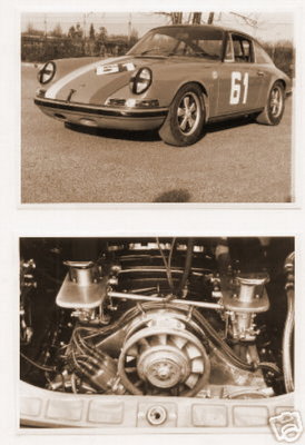 PORSCHE 911 RACE CAR 1968