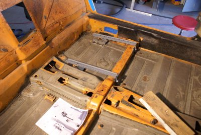 914-6 GT Scheel Seat-Rail Brackets Fabrication - Photo 14