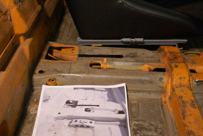 914-6 GT Scheel Seat-Rail Installation - Photo 25