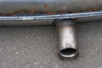 914-6 GT Rally Muffler - Reproduction #2 (Before) - Photo 3