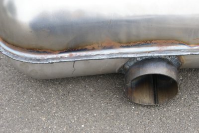 914-6 GT Rally Muffler - Reproduction #2 (Before) - Photo 5