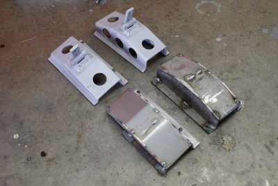 914-6 GT Scheel Seat-Rail Brackets Fabrication - Photo 50