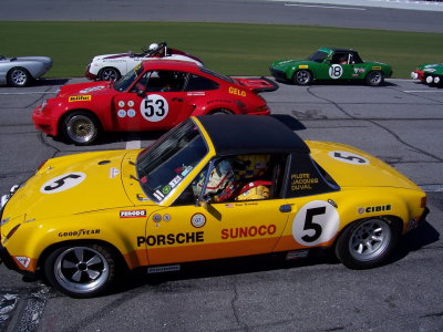 The Daytona Winning 914-6 GT at the Rennsport Reunion III