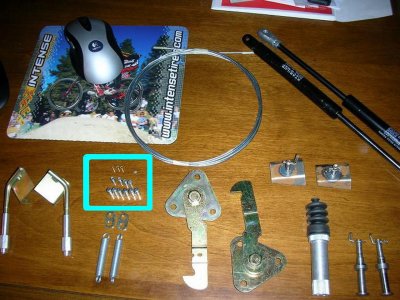 914-6 GT Mechanical Headlight Kit