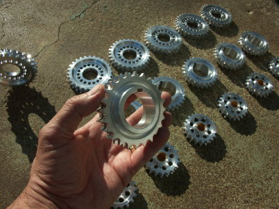 911 RSR Camshaft Aluminum Timing Gears, 3-Sets - Photo 2