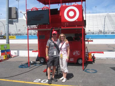 G&D @ the Target-Montoya Pit Stall