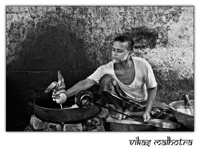 Making of a Jalebi