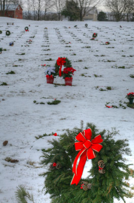 Wreaths Across America  at Indiantown Gap National Cemetery