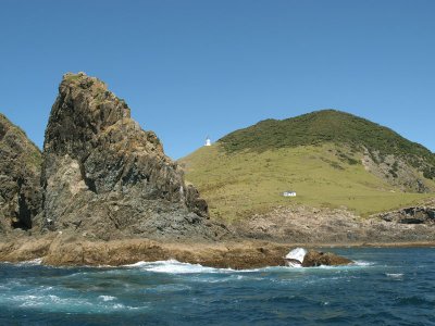 Otuwhamga Island and Cape Brett