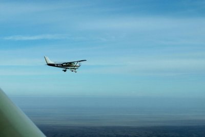 7: Flight over Flinders Ranges to Lake Eyre