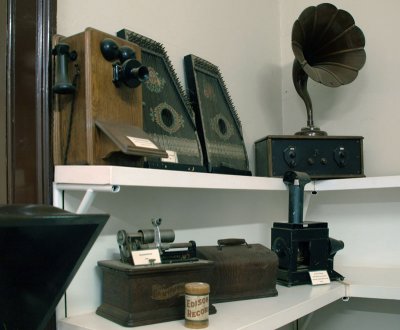 Exhibits in the museum