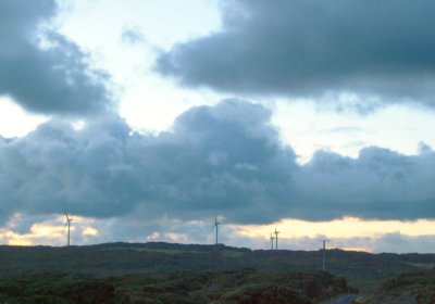 Windfarm on the horizon