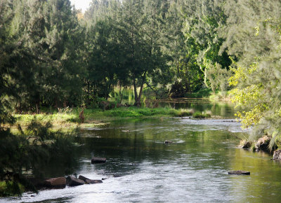 Downstream from the Yarramundi Bridge