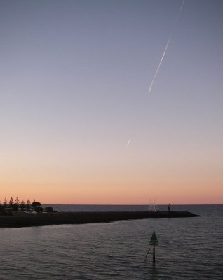 Leaving Devonport