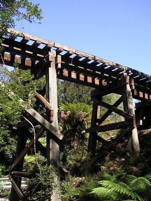 Rebuilt Trestle Bridge
