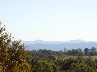 View west towards the Blue Mountains