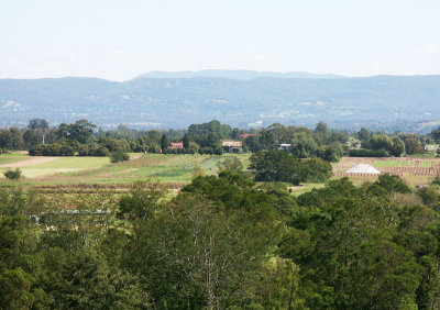 Mountains in the distance