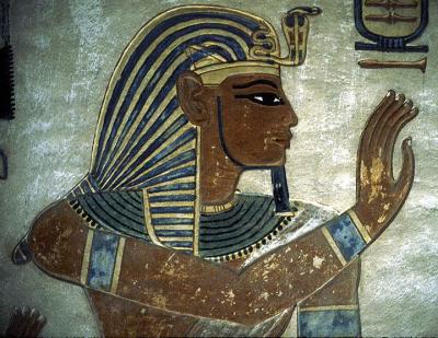  Tomb of Amunhirkopshef - detail of Ramses III