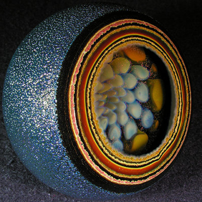 Check out the layers of color in that geode, WOW!