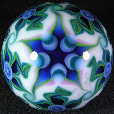 This is probably THE most beautiful backside I've EVER seen on any marble.  And I've seen a LOT.
