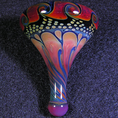 Twirled Glory, Size: 1.07W x 1.48H, Price: SOLD