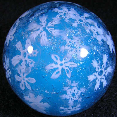 Snowflakes on Ice Size: 1.57 Price: SOLD