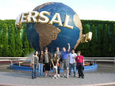 10/22 - Universal Studios in Osaka!  We packed up from the Kobe hotel and headed to Universal, 15 of us total.