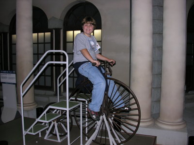 Their early bikes were similar to ours.  Speaking of bikes, a LOT of Japanese ride them, with large bike racks everywhere.