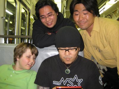 Yoshio became Brendons DS Buddy for our entire time there. We were thankful Yoshio took such good care of Brendon.