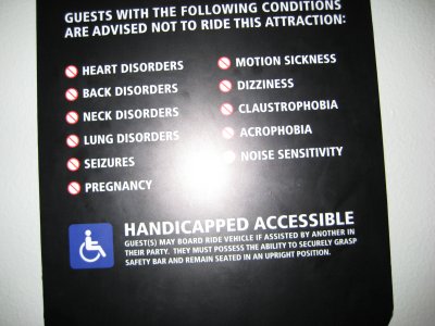 But hey - it's handicapped accessible!