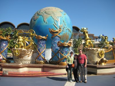 10/28 - A day at Disney Sea, a separate park from Disney Land, beautifully done.