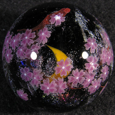 Cosmic Cherry Blossoms Size: 1.39 Price: SOLD