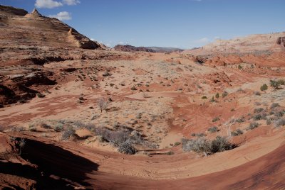 large wash Coyote Buttes