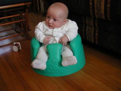 Finn's First time in Bumbo