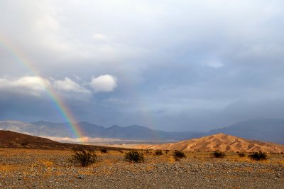 Death Valley Rainbow