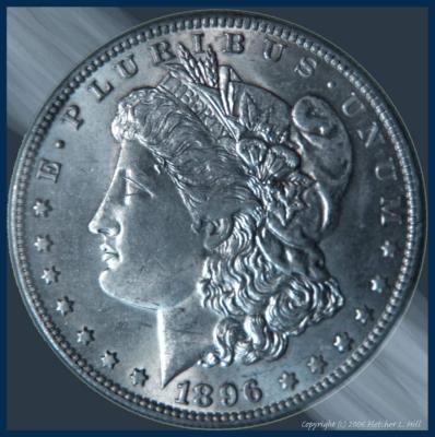 1896-O Morgan Dollar