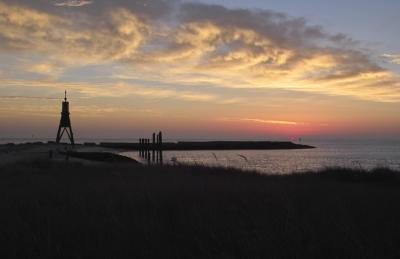 Cuxhaven Kugelbake before Sunrise (2)