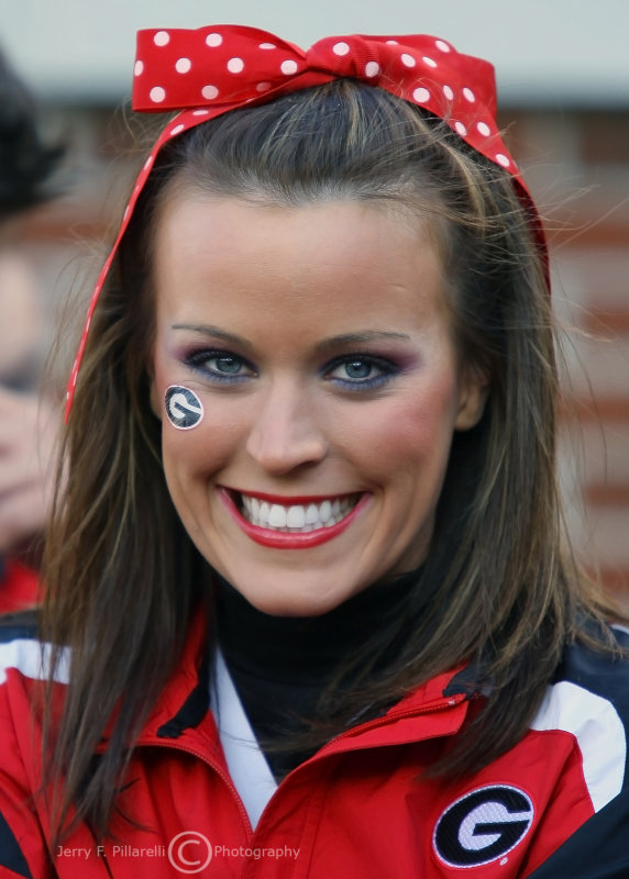 Georgia Bulldog Cheerleader