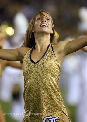 Yellow Jackets Cheerleader