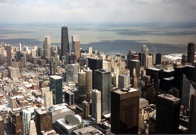 Chicago Skyline fron the Sears Tower