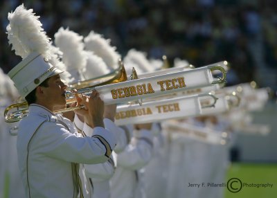 Halftime with the Georgia Tech Band