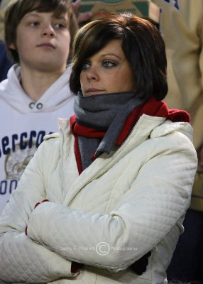 A chilly football fan