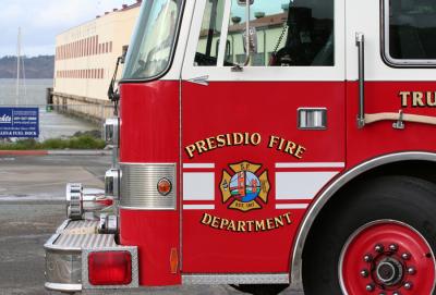 Presidio Fire Truck
