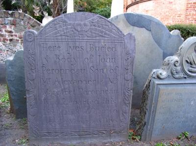 Grave from 1740