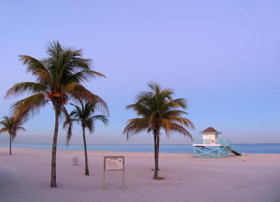 Haulover Beach at Sunset